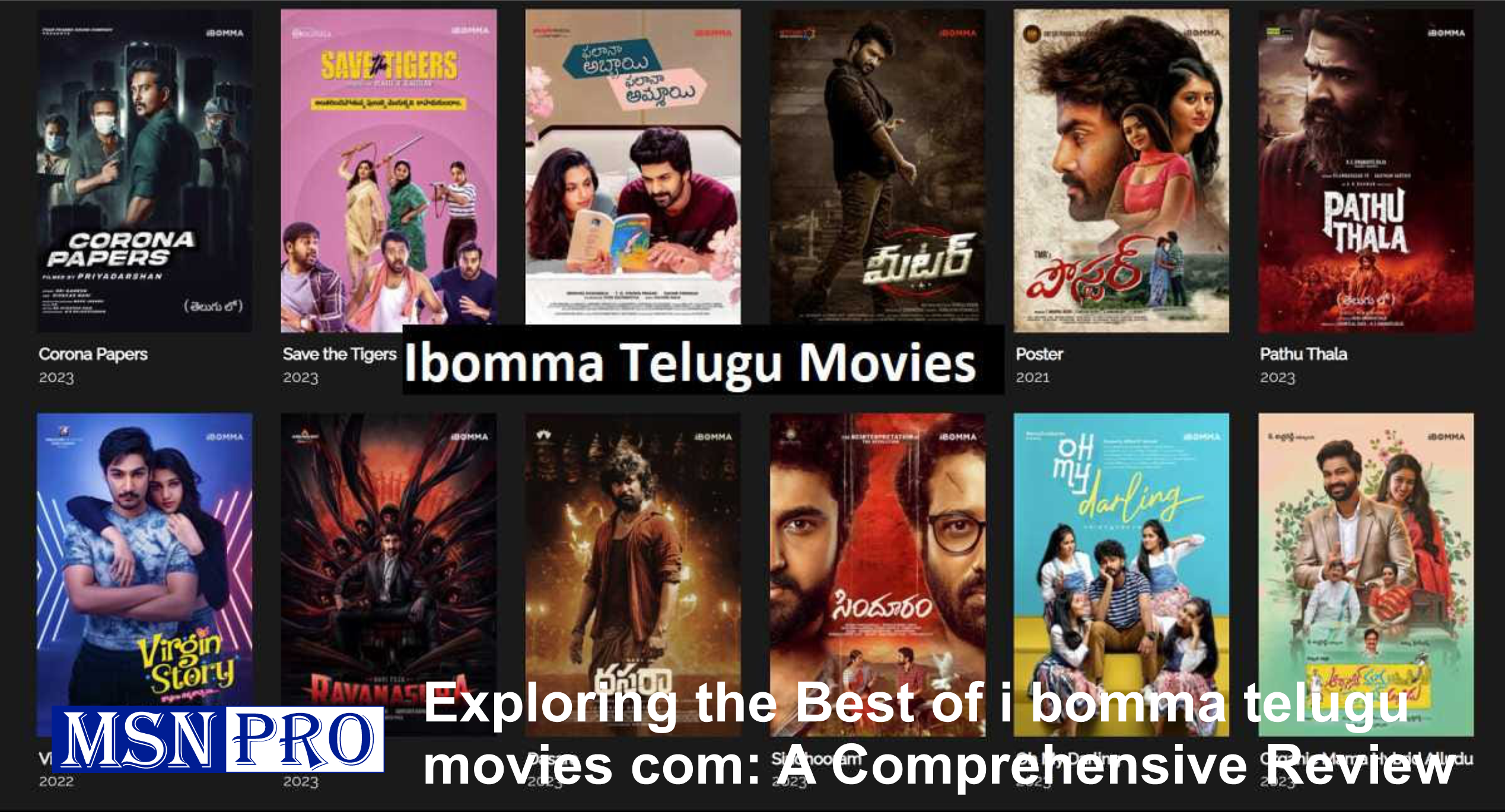 Exploring the Best of i bomma telugu movies com: A Comprehensive Review