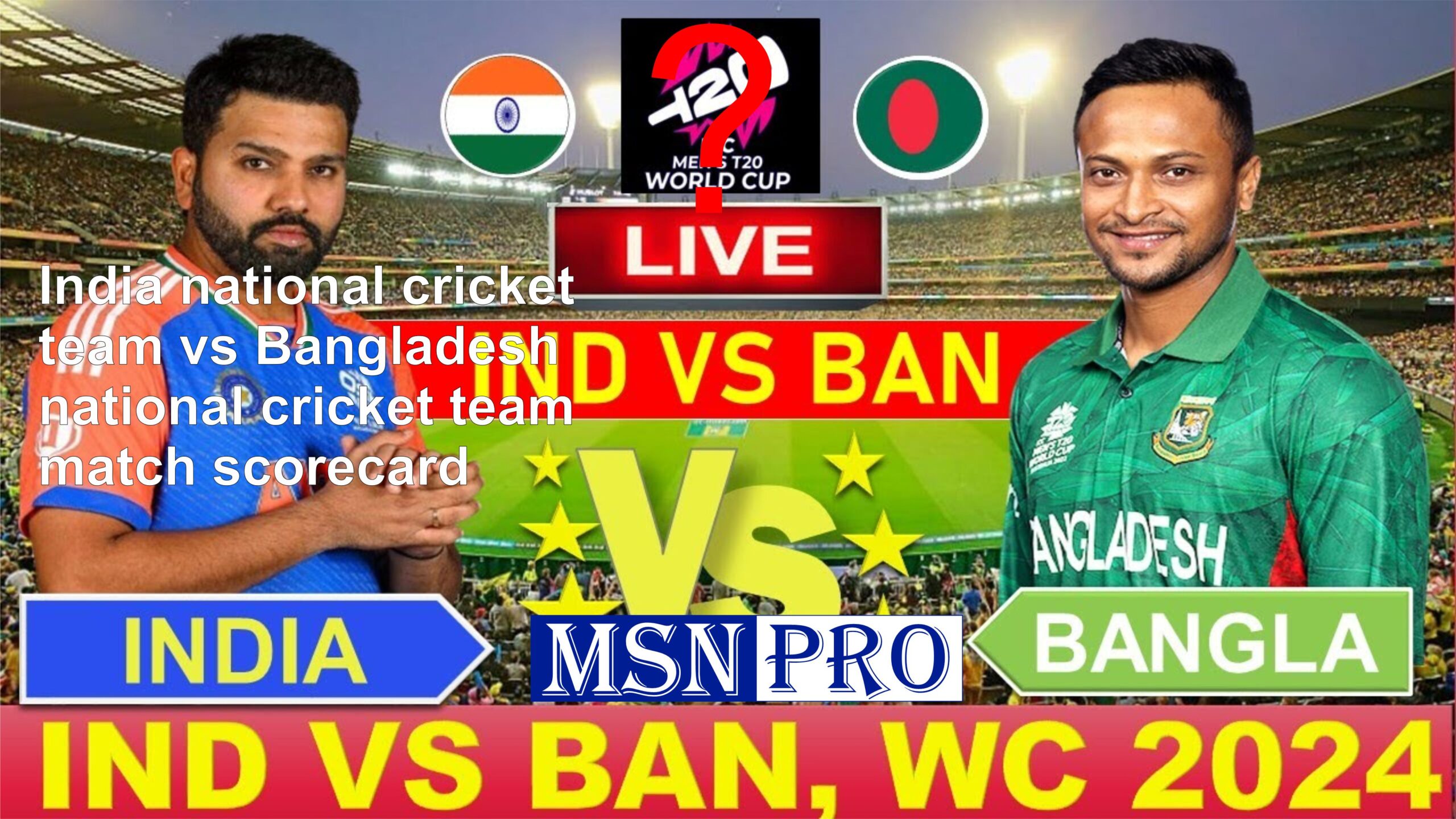 India national cricket team vs Bangladesh national cricket team match scorecard