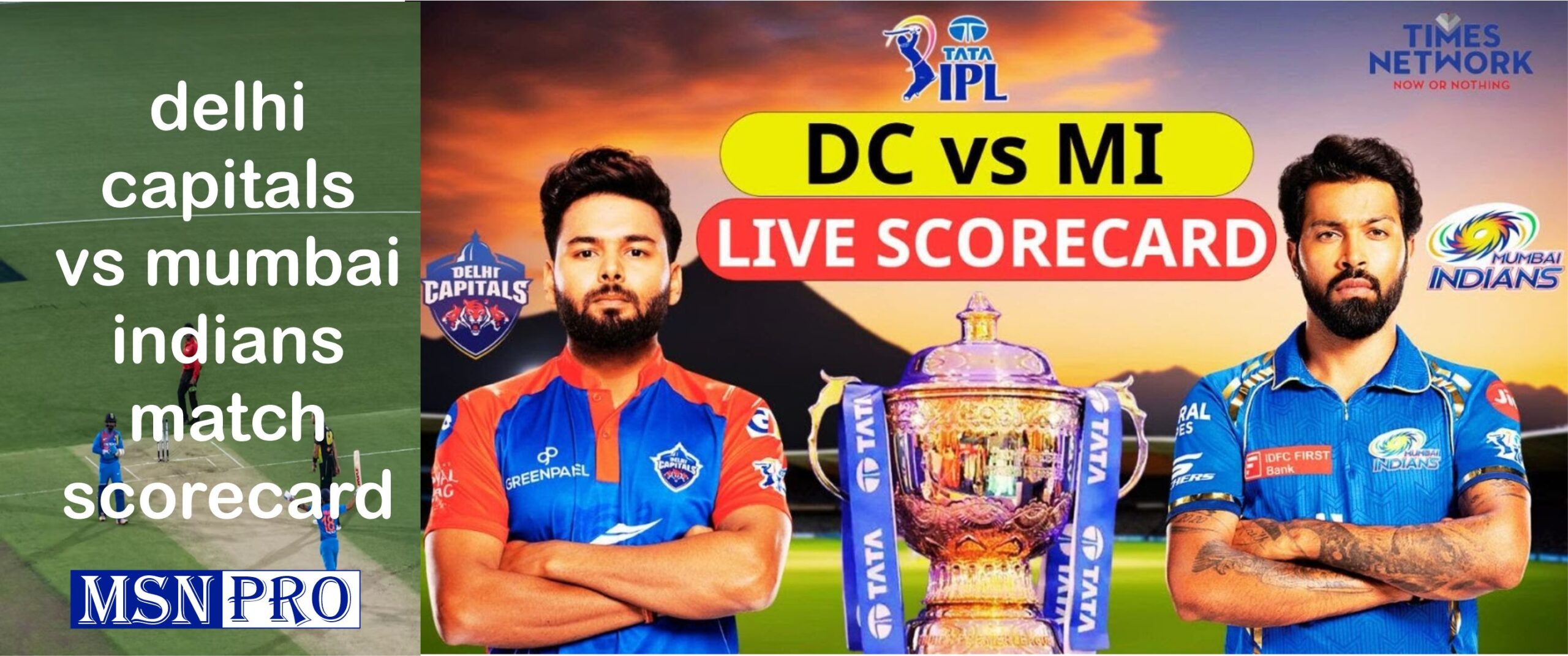 delhi capitals vs mumbai indians match scorecard