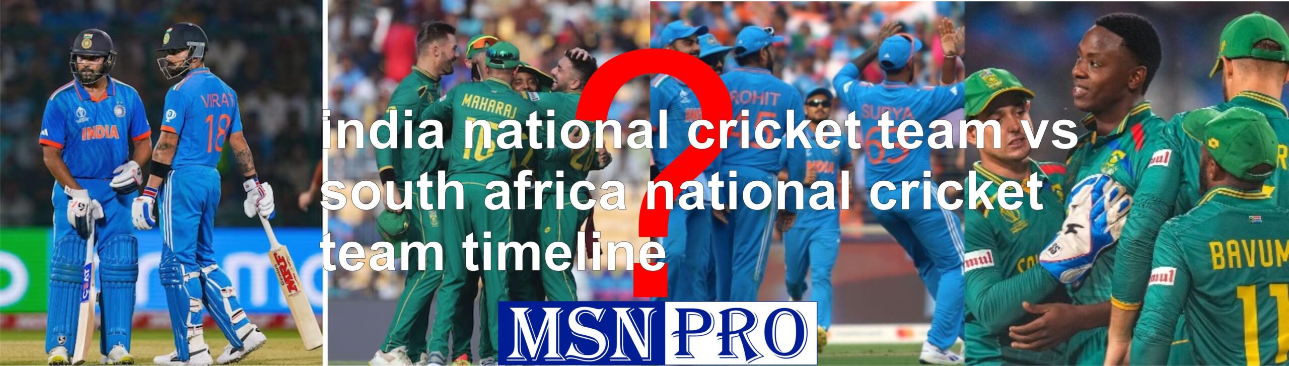 india national cricket team vs south africa national cricket team timeline