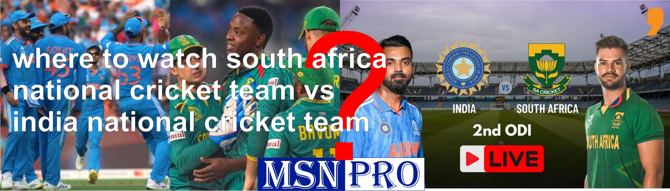 where to watch south africa national cricket team vs india national cricket team